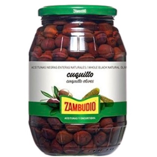 Aceitunas Negras Cuquillo ZAMBUDIO 350 Gr | Cash Borosa