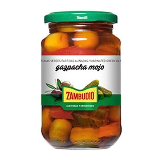 Aceitunas Gazpachas Mojo ZAMBUDIO  350 Gr | Cash Borosa