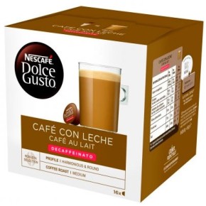 Capsulas Cafe NESCAFE Dolce Gusto Cafe con Leche  30 Caps | Cash Borosa