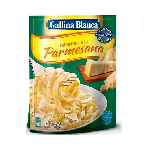 Tallarines Parmesana GALLINA BLANCA | Cash Borosa