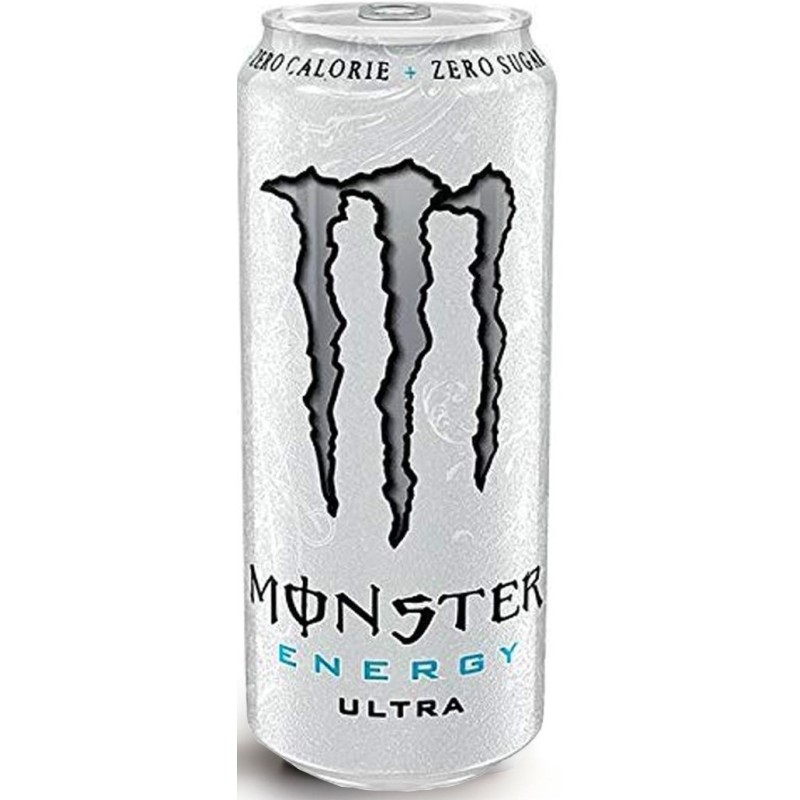 Bebida Energetica MONSTER Zero Ultra White  500 ML | Cash Borosa