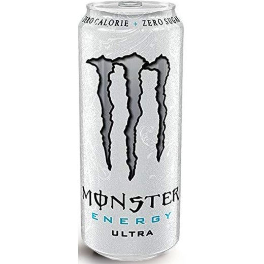 Bebida Energetica MONSTER Ultra White 500 ML | Cash Borosa