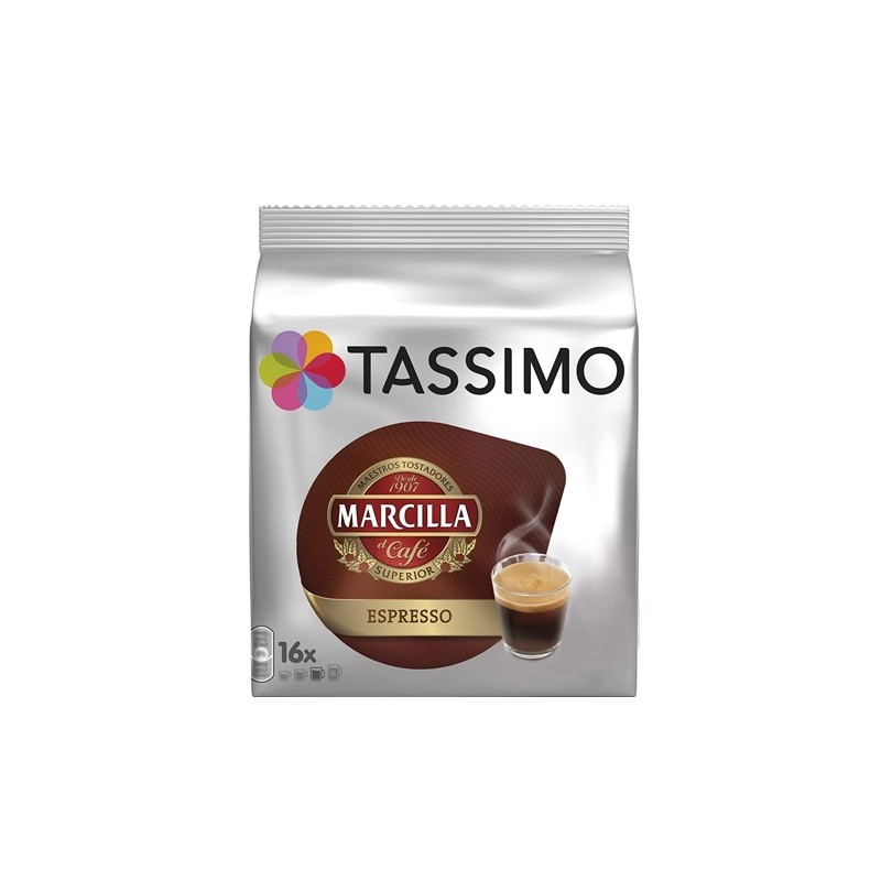 Capsulas Cafe Tassimo MARCILLA Espresso / Fo | Cash Borosa