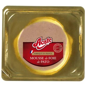 Mousse de Foie de Pato AOSTE 100 Gr