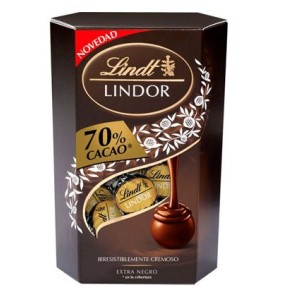 Bombones LINDT Chocolate Negro 200 Gr