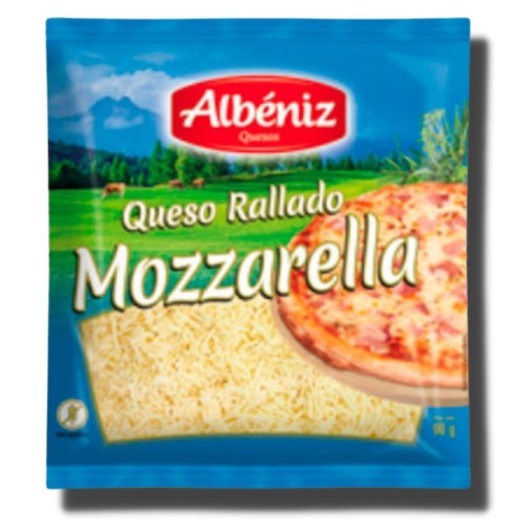 Queso Rallado Mozzarella ALBENIZ 85 GR | Cash Borosa