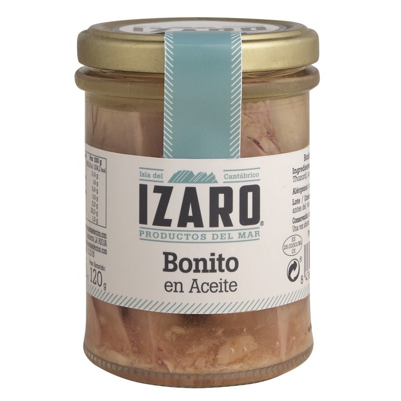 Bonito en Aceite IZARO Tarro 190 GR | Cash Borosa