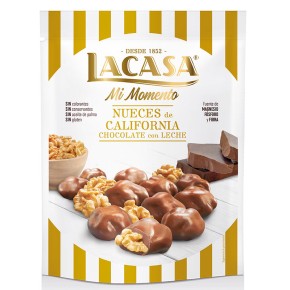 LACASA MI MOMENTO Nueces Chocolate 115 GR | Cash Borosa