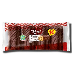 Magdalenas Pepitas Chocolate RUSTIK 18 UND 190 GR | Cash Borosa