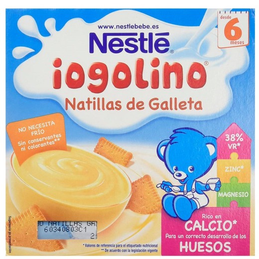Postre Yogolino Natillas NESTLE Pack 4 X 100 GR | Cash Borosa