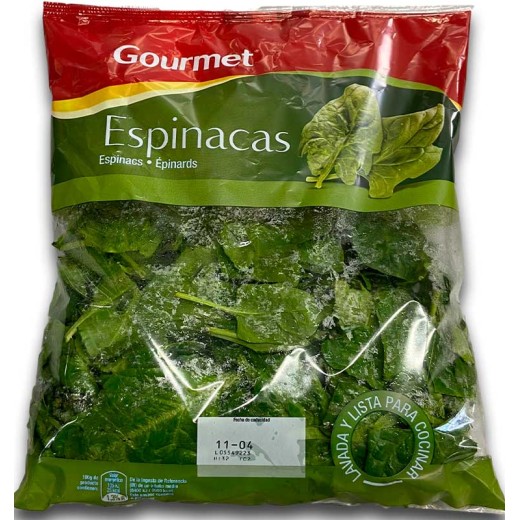 Espinacas Bolsa 250 GR | Cash Borosa