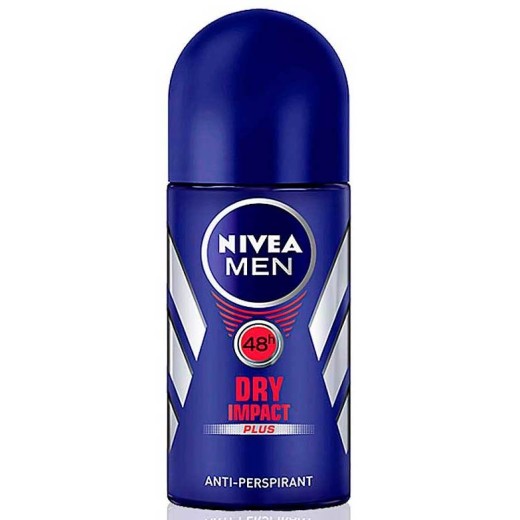 Desodorante Roll-On NIVEA Dry Impact Men 50 ML | Cash Borosa