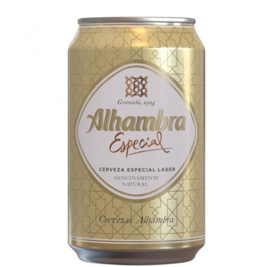 Cerveza Lata ALHAMBRA Especial 33 CL | Cash Borosa