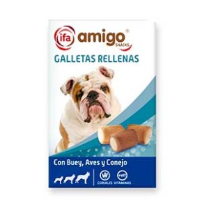 Ani. Perro Snacks IFA Galleta Rellena 500G