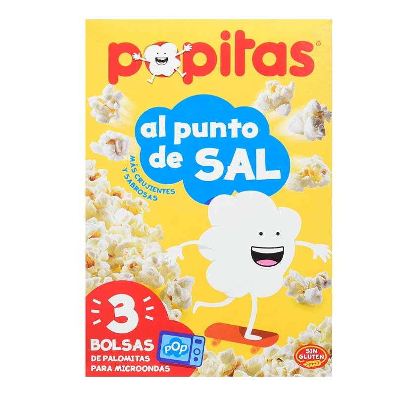 Palomitas Micro Popitas Pack 3 Und | Cash Borosa