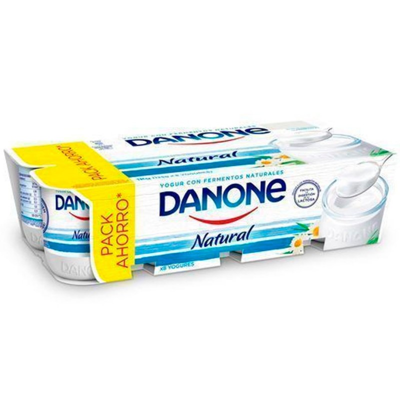 Yogur Natural DANONE  X8 | Cash Borosa