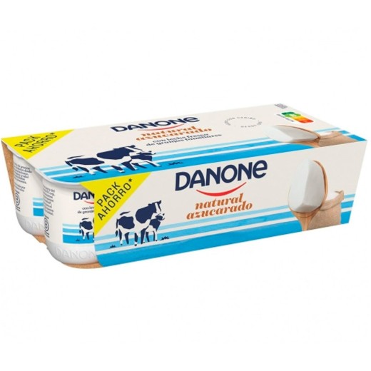 Yogur Natural Azucarado DANONE X8 | Cash Borosa