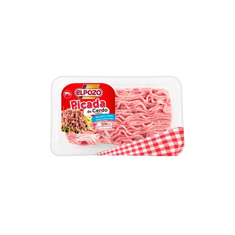 Carne Picada Cerdo El Pozo 500 Gr | Cash Borosa