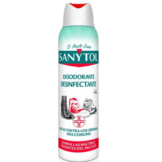 Desodorante Limpiador SANYTOL Calzado 150 Ml. | Cash Borosa