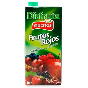 Nectar Frutos Rojos Disfruta MOCITOS Brick 1 L