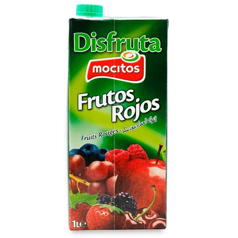Nectar Frutos Rojos Disfruta MOCITOS Brick 1 L | Cash Borosa