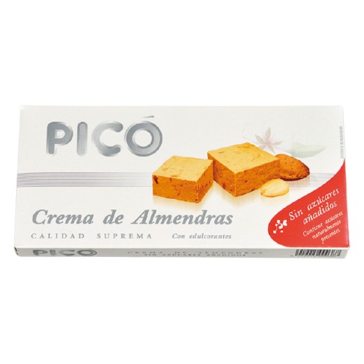 Turron Blando Alicante Sin Azucar Calid Supre. PICO 200G | Cash Borosa