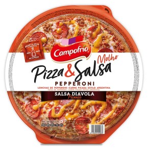 Pizza Atun con Cebolla y Salsa Teriyaki CAMPOFRIO 360 Gr | Cash Borosa