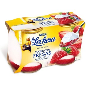 Yogur con Fresas LA LECHERA...