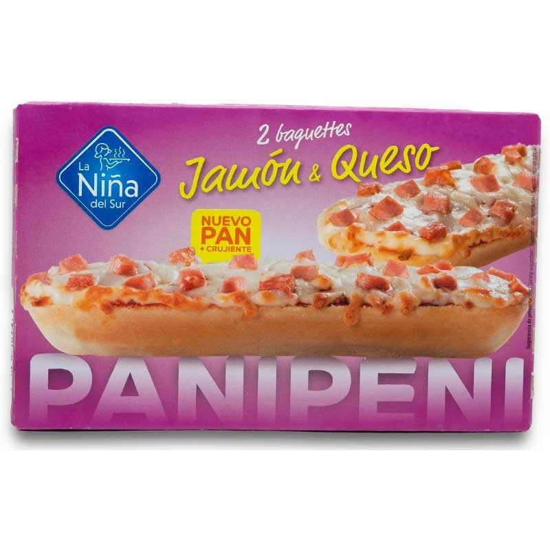 Panini LA NIÑA DEL SUR York Queso Pack 2 UND | Cash Borosa