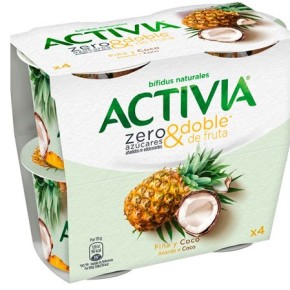 Bifidus ACTIVIA Cremoso Mango 0% X4 | Cash Borosa