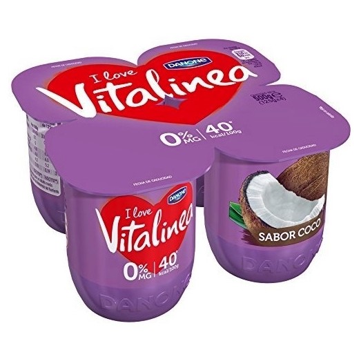 Yogur Sabor Coco VITALINEA  X4 | Cash Borosa