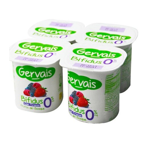 Bifidus 0% Frutas Del Bosque GERVAIS X4 | Cash Borosa