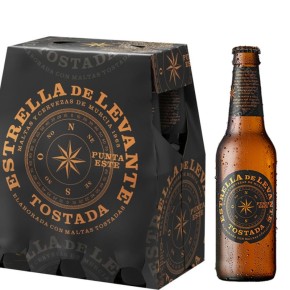 Cerveza Botellin PUNTA DEL ESTE Tostada Pack 6 X 25 Cl