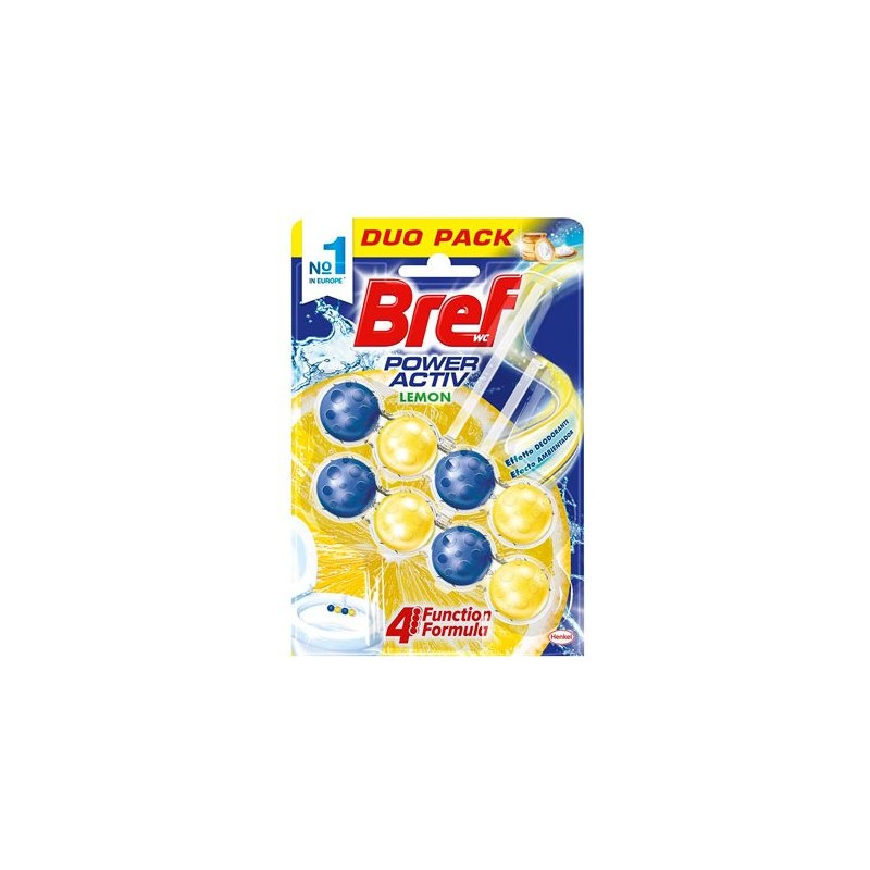 Ambientador Wc Bolas BREF Limon Pack-2 | Cash Borosa