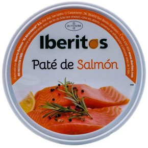 IBERITOS 250 GR Pate De Salmon | Cash Borosa