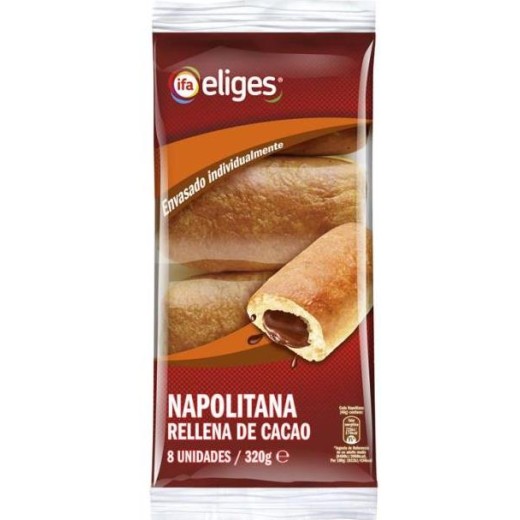 Napolitana Choco IFA 8 UND 320Gr | Cash Borosa