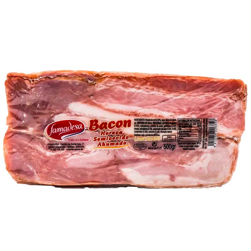 Bacon En Lonchas FAMADESA 500 GR | Cash Borosa