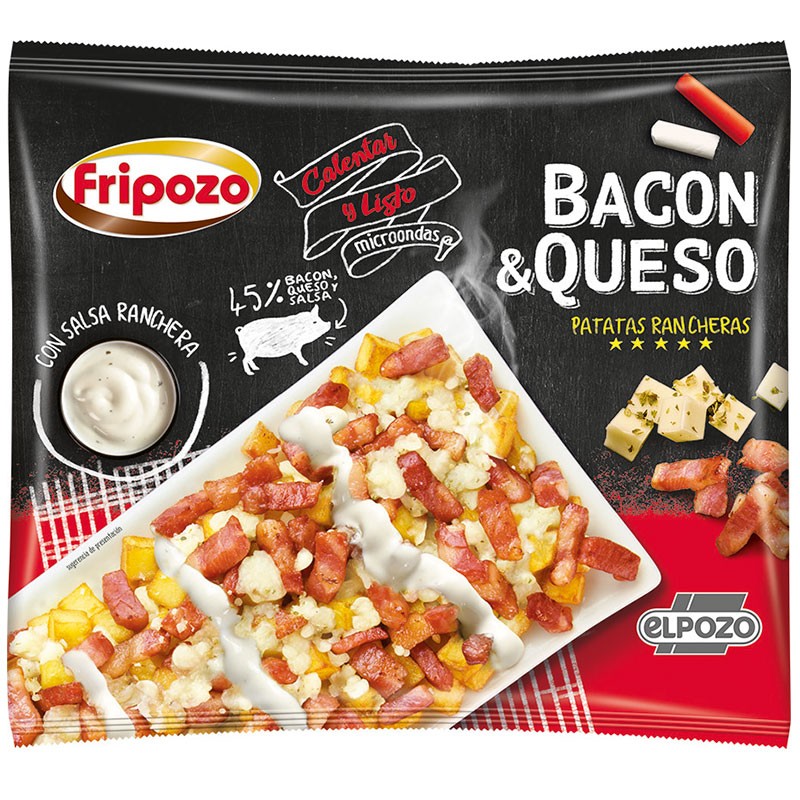 Bacon y Queso FRIPOZO 2.25€ 330 GR | Cash Borosa
