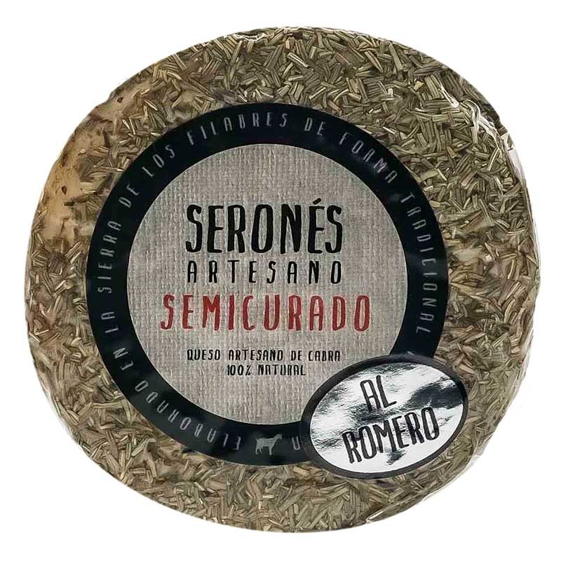 Queso Semicurado SERONES Cabra Romero 500 GR Aprox | Cash Borosa