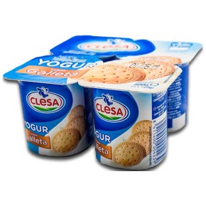 Yogur  con Fresa Sin Lactosa KAIKU Pack 4 x 125 GR | Cash Borosa