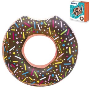 Flotador Circular Donut Choco Fresa Playa | Cash Borosa