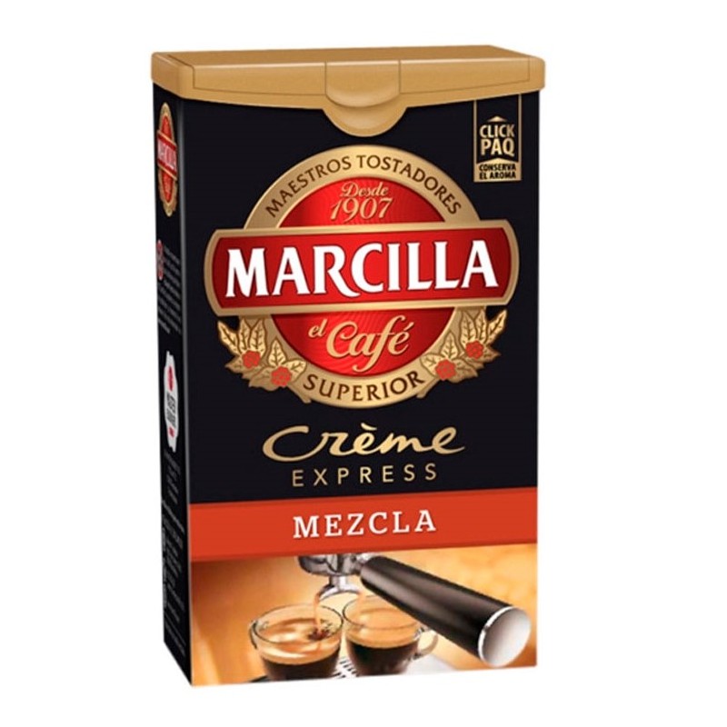 Cafe Molido MARCILLA  Mezcla Creme Express 250 GR | Cash Borosa