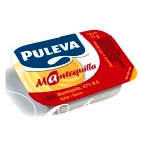 Mantequilla PULEVA Monodosis 100 Und 11GR