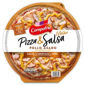 Pizza Pollo con Mostaza y Miel CAMPOFRIO 355 Gr