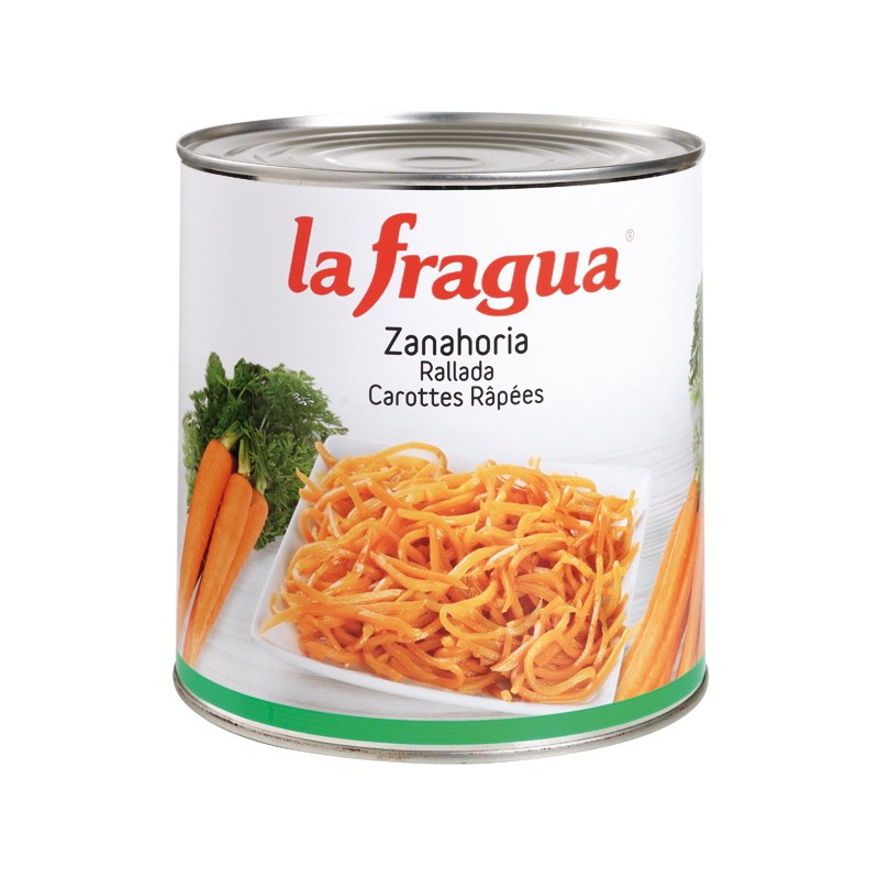Zanahoria Rallada LA FRAGUA Lata 3 Kg | Cash Borosa