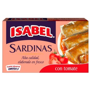 Sardinas Aceite de Oliva ISABEL115 GR | Cash Borosa