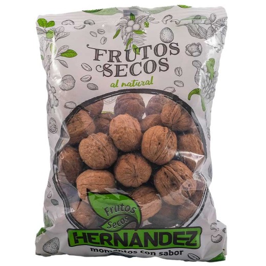 Nueces Cascara Natural  HERNANDEZ 500 Gr | Cash Borosa