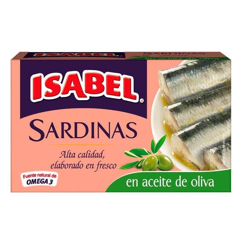 Sardinas Aceite de Oliva ISABEL115 GR | Cash Borosa