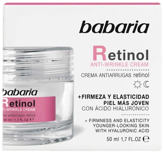 Crema Facial Retinol BABARIA  50 Ml | Cash Borosa