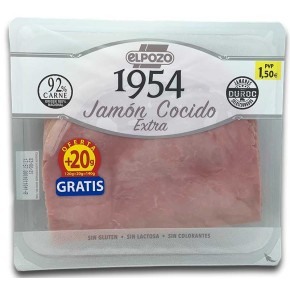 Jamon Cocido Duroc 1954 Lonchas ELPOZO 2 €  150 GR